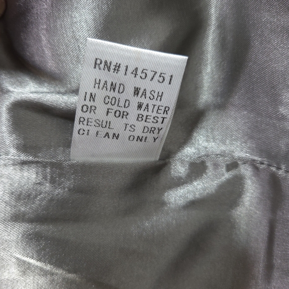 Fantastic Fawn Shaggy Small Gray Faux Fur Jacket Full Tassels Long Sleeves - Picture 15 of 15